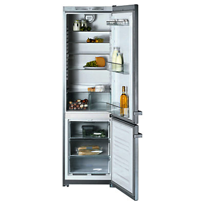 Miele KFN 11923 SD edt/cs -2 Freestanding Fridge Freezer, A++ Energy Rating, 60cm Wide, Clean Steel Miele KFN 11923 SD edt/cs -2 Freestanding Fridge Freezer, A++ Energy Rating, 60cm Wide, Clean Steel